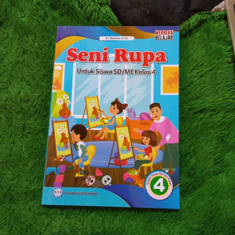 Jual ORIGINAL BUKU SENI RUPA KELAS 4 SD KURIKULUM MERDEKA | Shopee ...