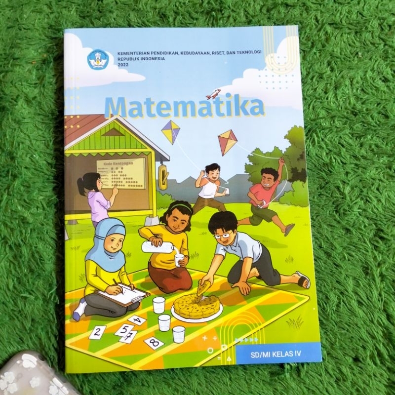 Jual ORIGINAL BUKU MATEMATIKA KELAS 4 SD KURIKULUM MERDEKA | Shopee ...