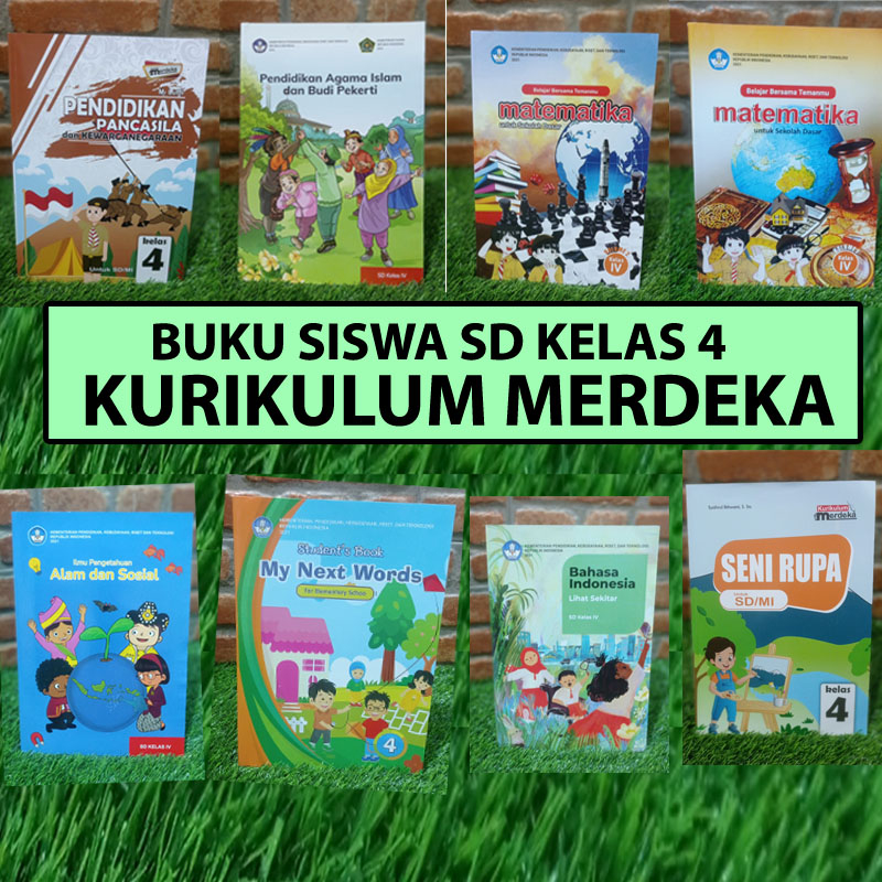 Jual Buku Kelas 4 SD - Kurikulum Merdeka | Shopee Indonesia