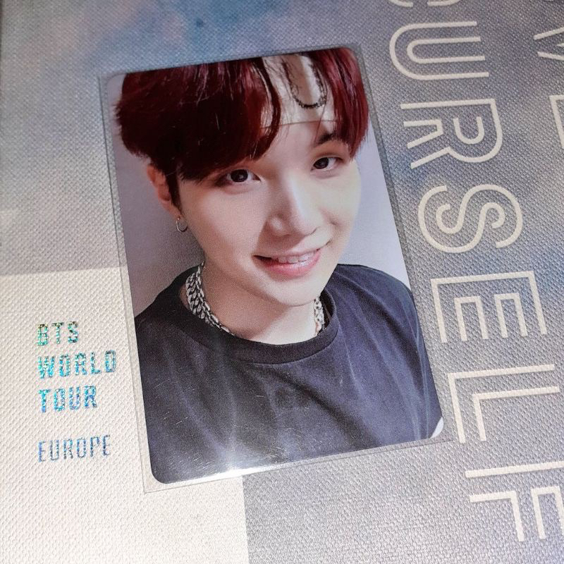 BTS World Tour LYS Europe DVD Suga PC popular