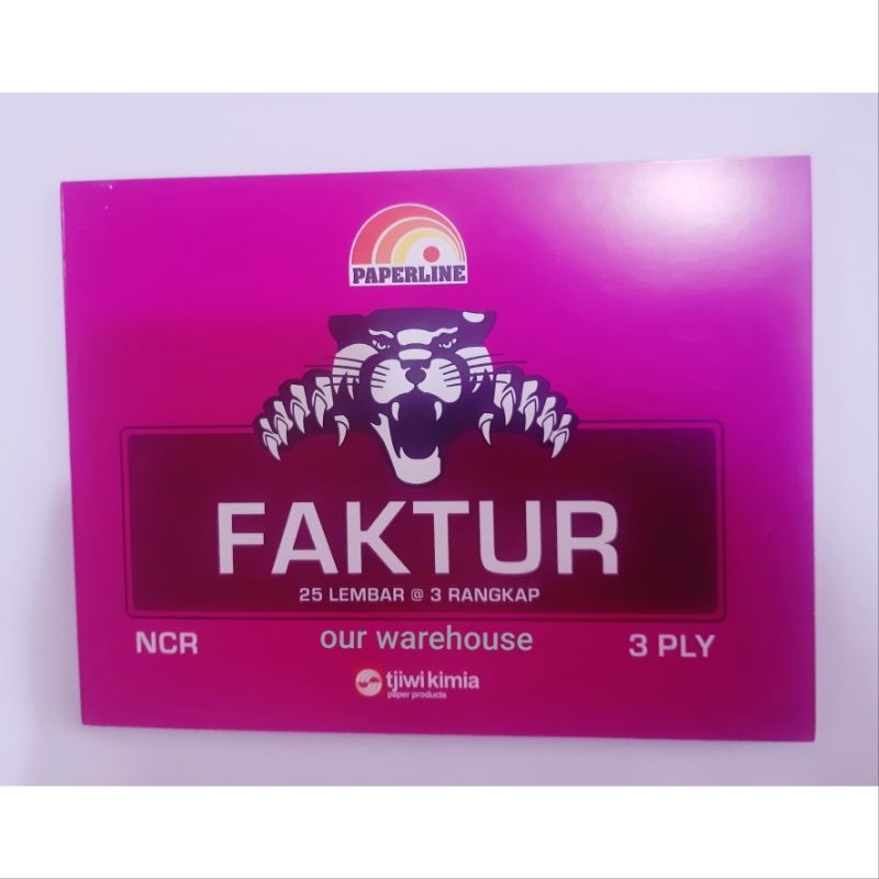 Jual Buku Faktur 3 Ply Nota Faktur Rangkap 3 Paperline Shopee Indonesia