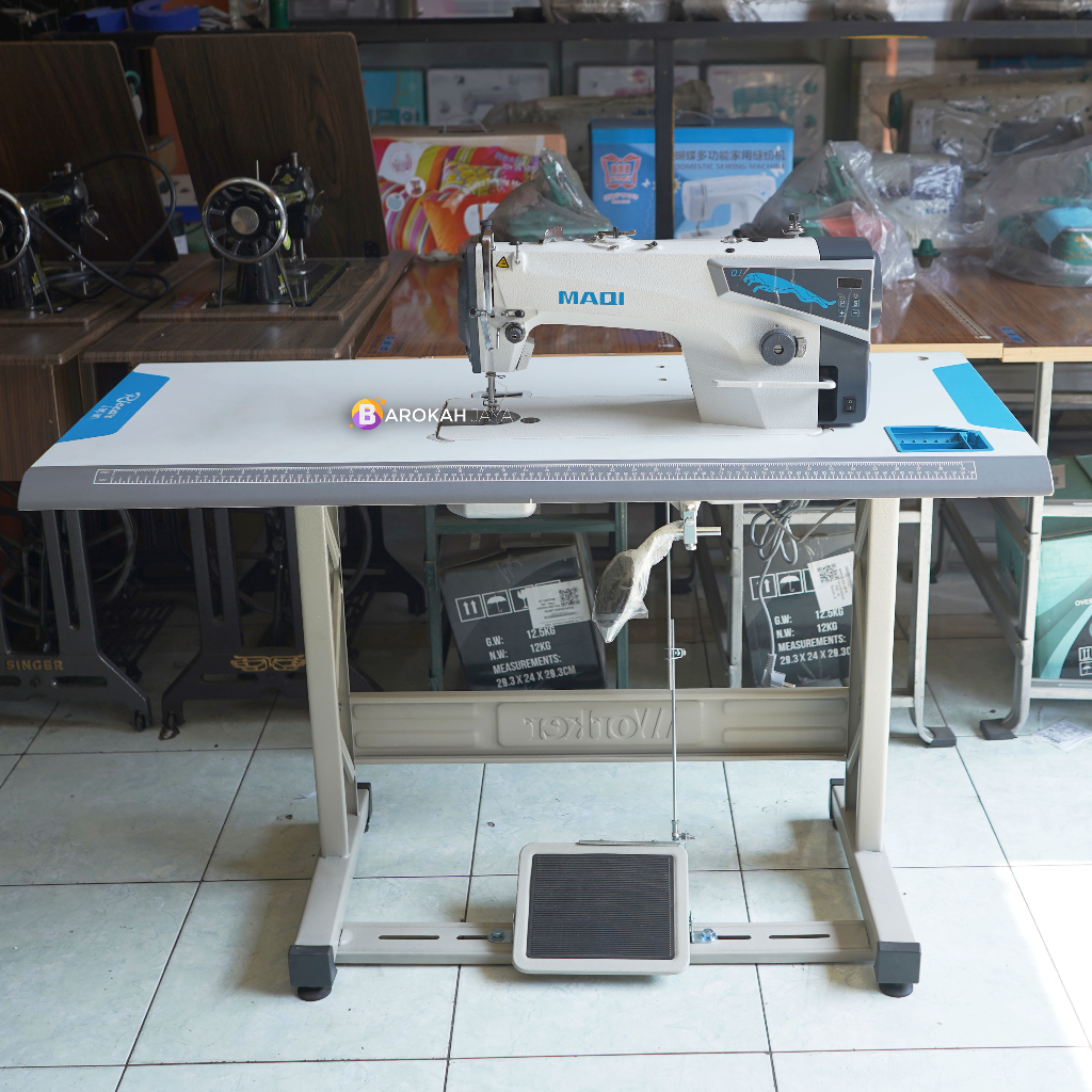 Jual Mesin Jahit MAQI Q1 Jarum 1 Highspeed Industrial Servo Motor ...