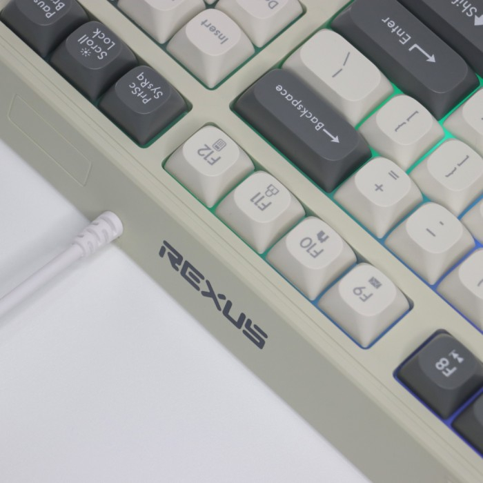 Jual Rexus Keyboard Gaming Battlefire K87M | Shopee Indonesia
