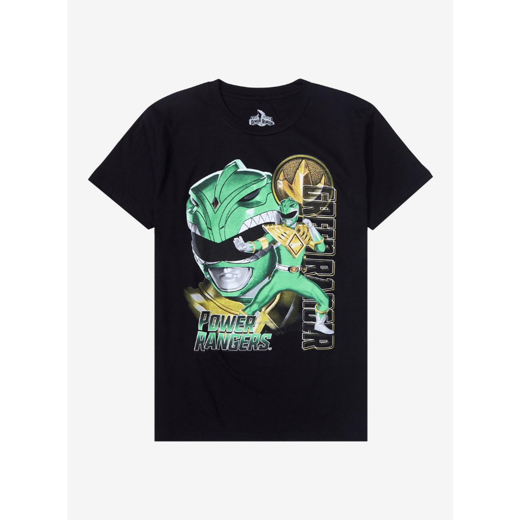 Jual BAJU KAOS Mighty Morphin Power Rangers Green Ranger T-Shirt ...