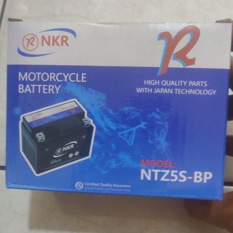 Jual Aki kering NkR untuk motor beat grand vario lama scoopy lama DLL