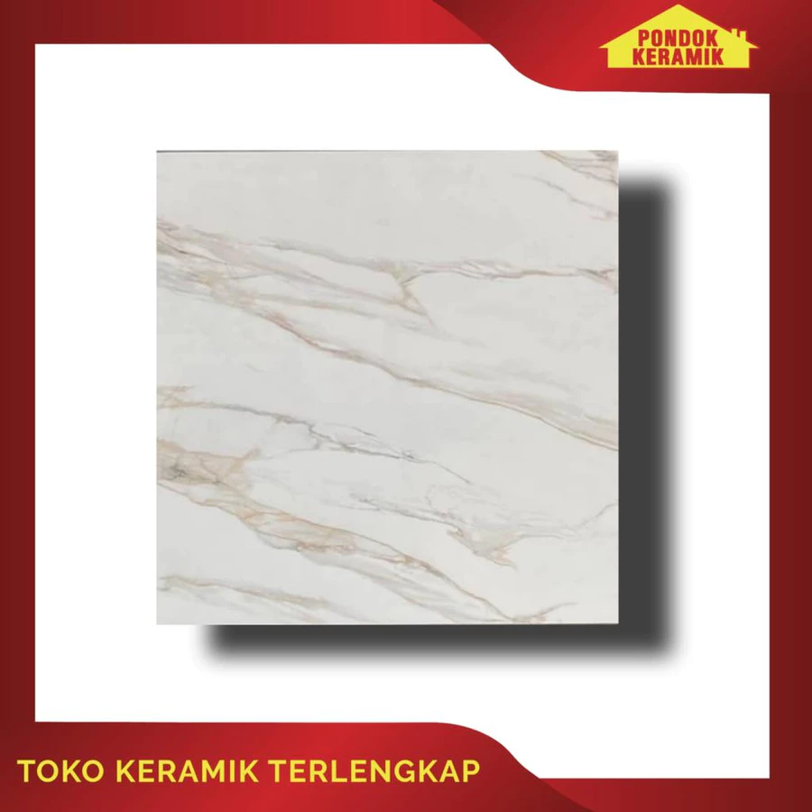 Keramik Lantai Habitat 60x60 Venato / Motif marble Carara