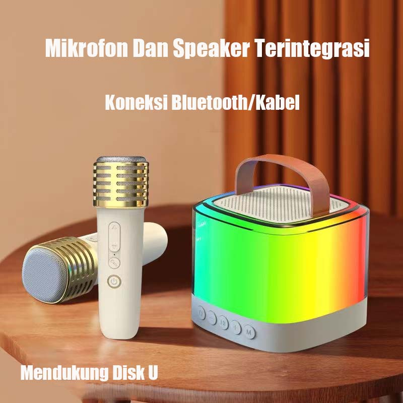 Jual Speaker Mini Bluetooth Nirkabel Baru/Speaker Lampu Suasana LED ...