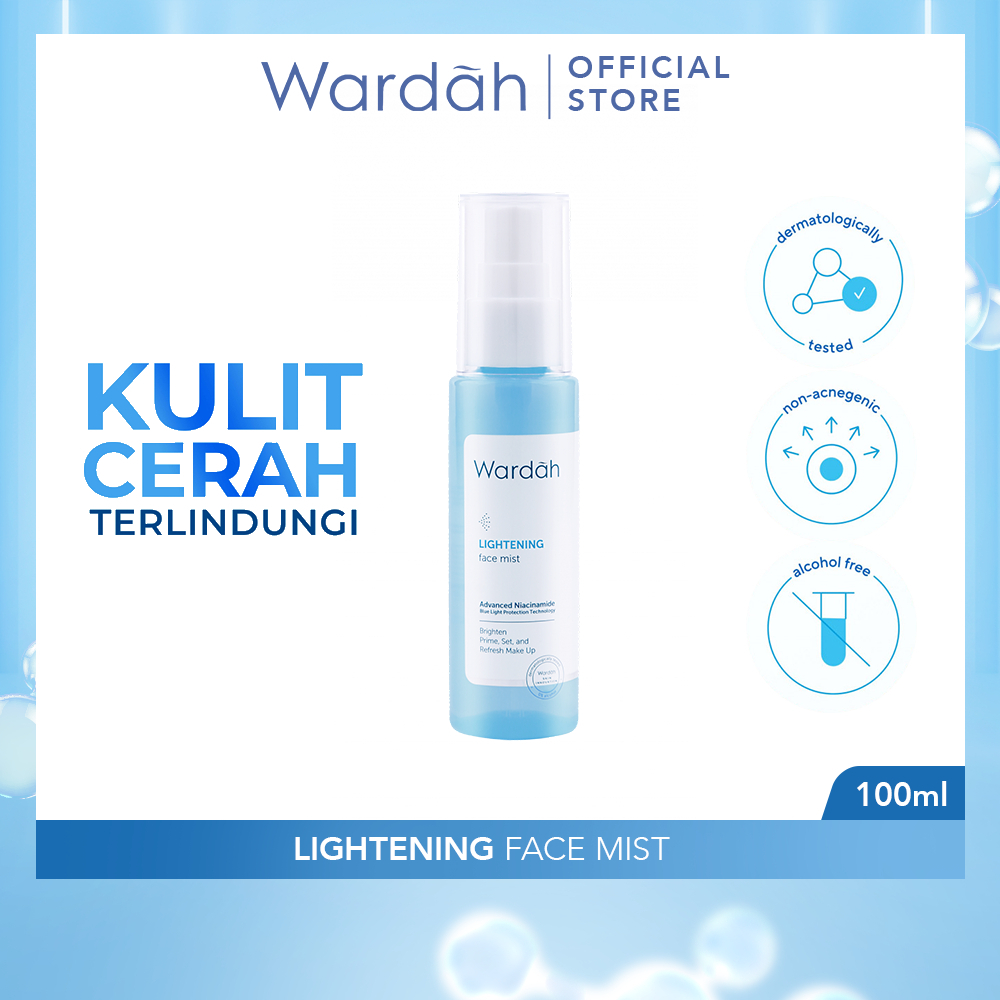 Jual WARDAH LIGHTENING FACE MIST 60ML l Wardah Face Mist Shopee Indonesia