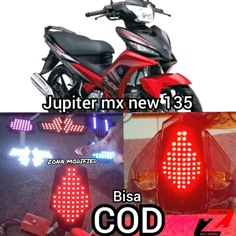 Jual stoplamp running jupiter mx new 135 lc 8 mode otomatis ganti