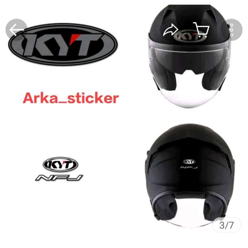 Jual STICKER KYT OVAL CUTTING UKURAN 4,5X11CM | Shopee Indonesia