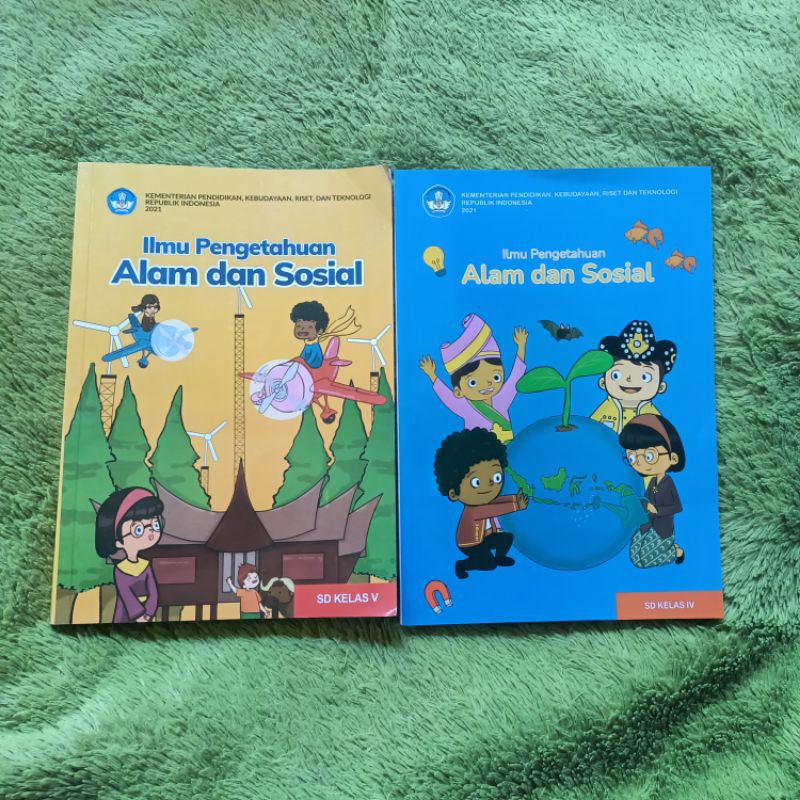 Jual ORIGINAL BUKU ILMU PENGETAHUAN ALAM DAN SOSIAL IPAS KELAS 4 5 SD ...