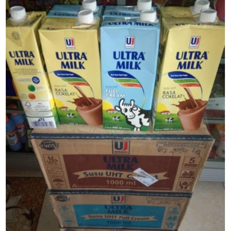 Jual Ultra Milk 1 Liter Shopee Indonesia 9447