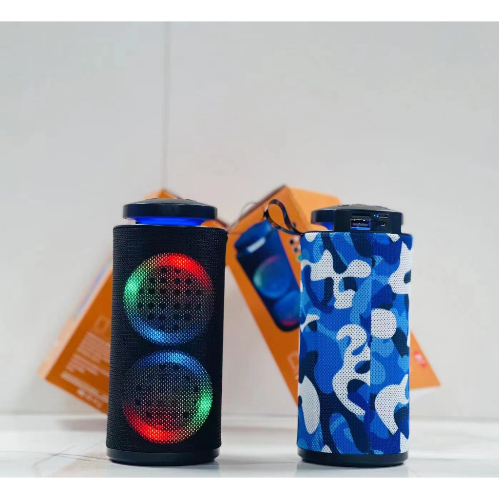 Jual Speaker Bluetooth Sound Bass Spiker Blutut Lampu LED RGB Speker ...