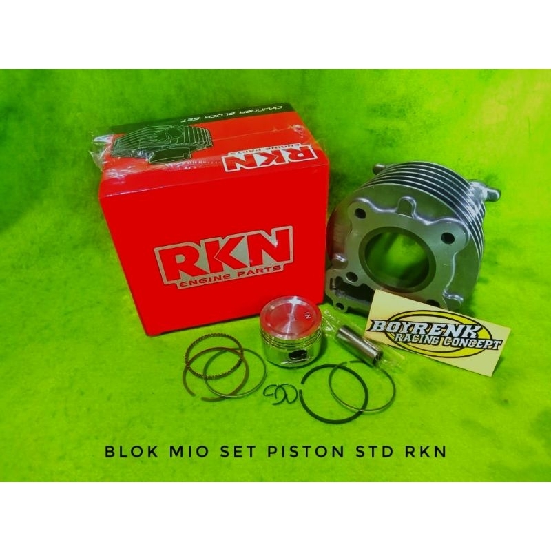 Jual CYLINDER BLOK MIO SPORTY MIO LAMA MIO KARBU SET PISTON STD RKN