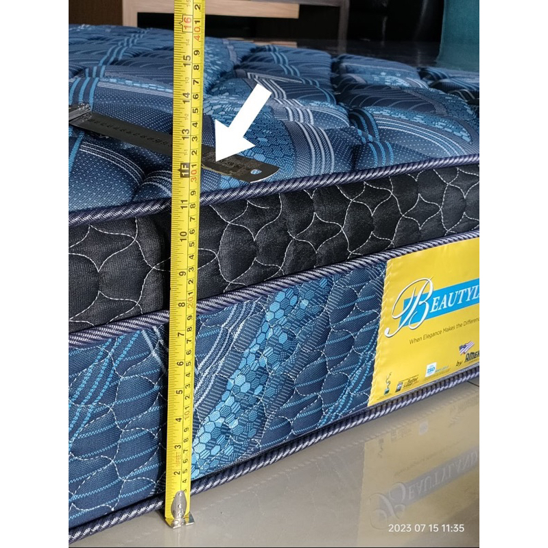 Jual [KEDIRI] Matras Spring Bed Merk American Beautyland Plushtop 120 ...