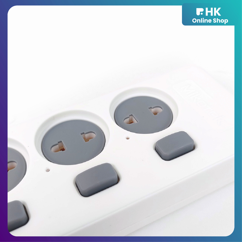 Jual Colokan Listrik Panjang 3/5/10 Meter Stop Kontak Kabel Saklar On ...