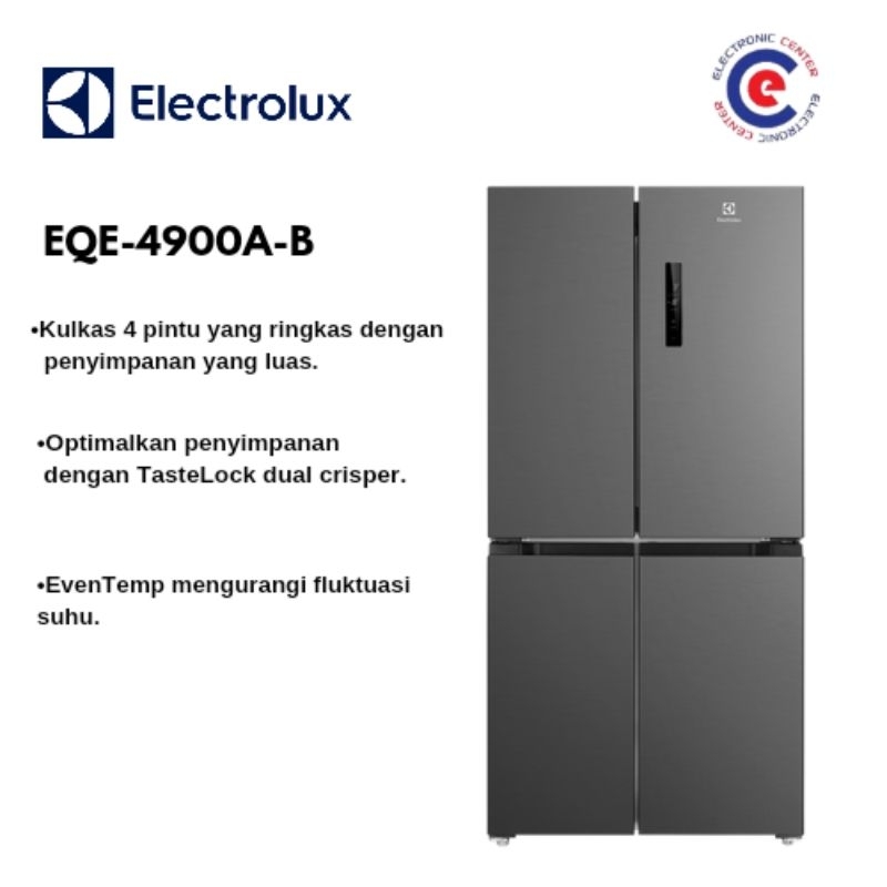 Jual Kulkas ELECTROLUX EQE4900A-B Side by Side 4 Pintu Ultimate Taste ...