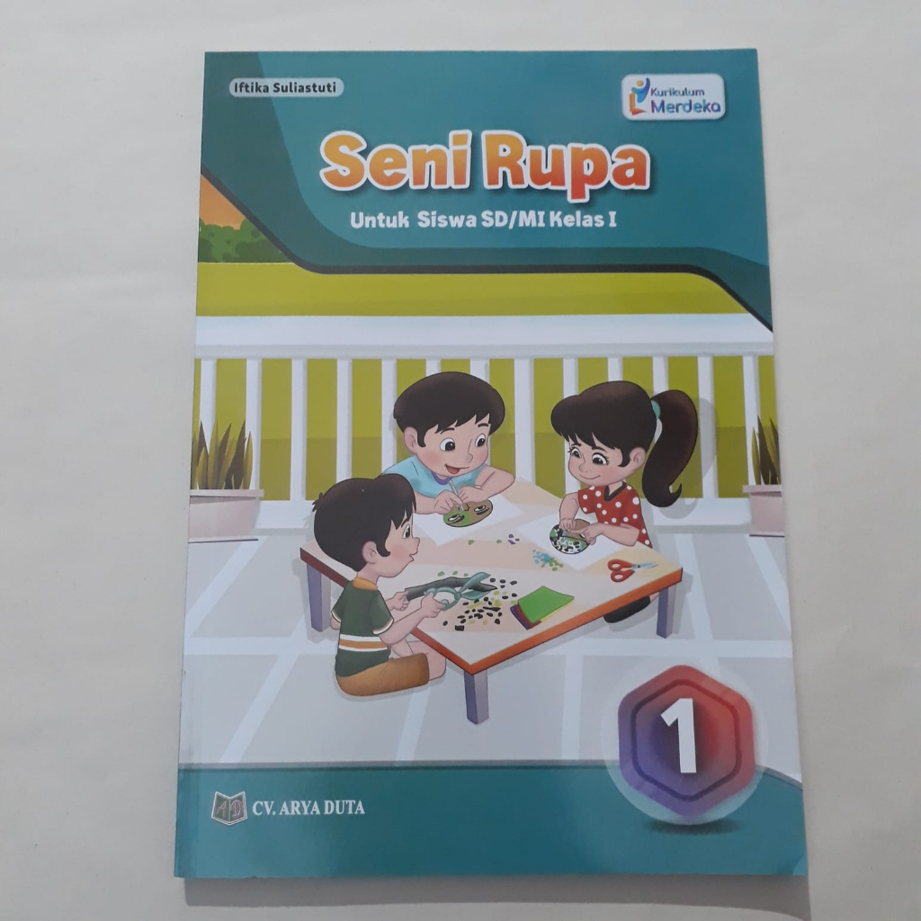 Jual SENI RUPA KELAS 1 SD KURIKULUM MERDEKA ARYA DUTA | Shopee Indonesia