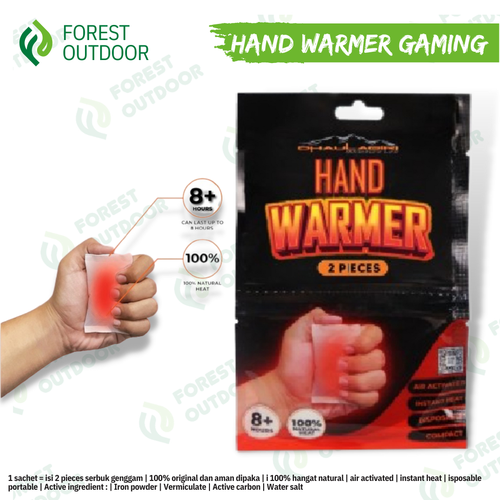 Jual Hand Warmer Penghangat suhu tubuh 2 pcs/ Heatpack Portable/ Hand