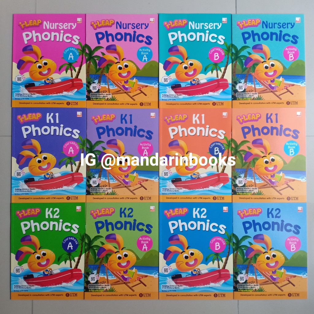 Jual I-LEAP Phonics (Nursery / K1 / K2) (Pilihan Per Buku) | Shopee ...