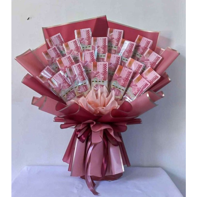 Jual BUKET UANG MAINAN / TOY MONEY BOUQUET / BUCKET UANG MAINAN