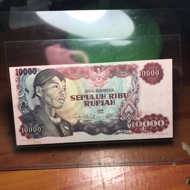 Jual Uang Kuno 10 ribu Sudirman Cetak Geser dan Kondisi Gress | Shopee ...