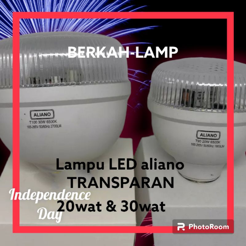 Jual Lampu Led Transparan Aliano W W W Baru Non Dus Shopee