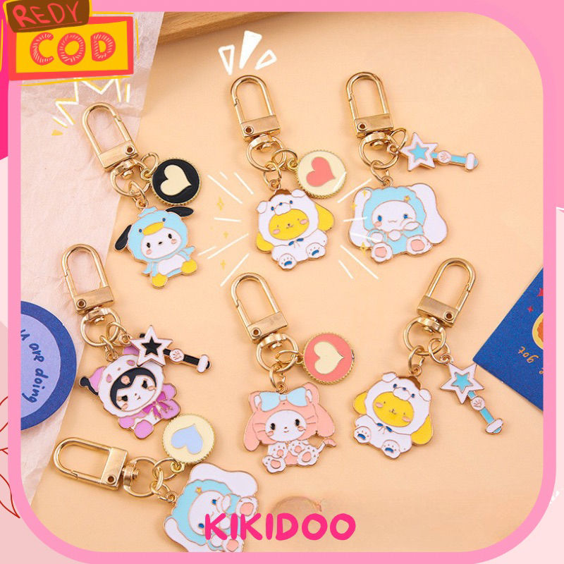 Jual Kikidoo Gantungan Kunci Tas Premium Lucu Keychain Cute RT150