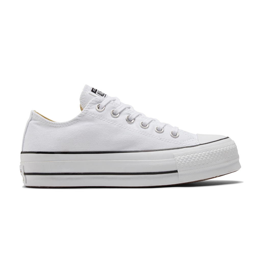 Converse Chuck Taylor All Star White Canvas Lift Low Original