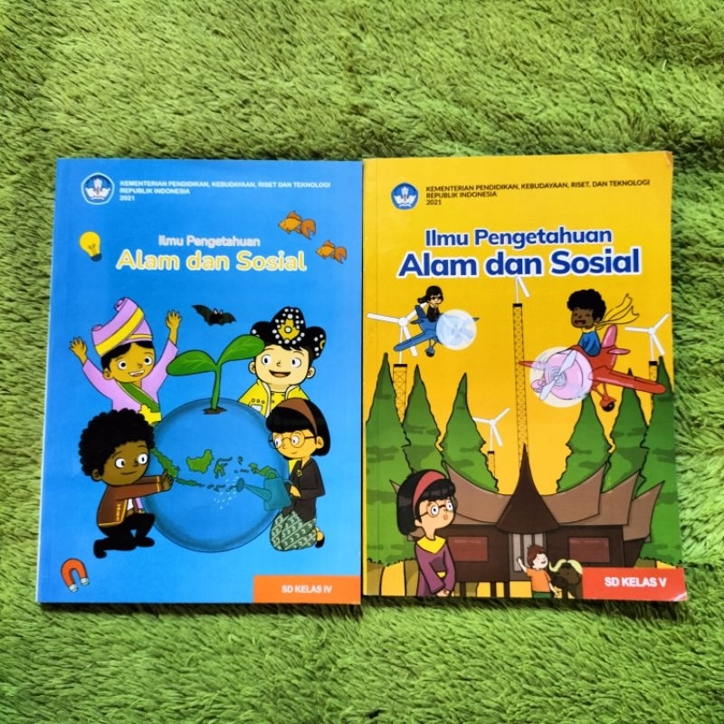 Jual ORIGINAL BUKU ILMU PENGETAHUAN ALAM DAN SOSIAL IPAS KELAS 4 5 SD ...