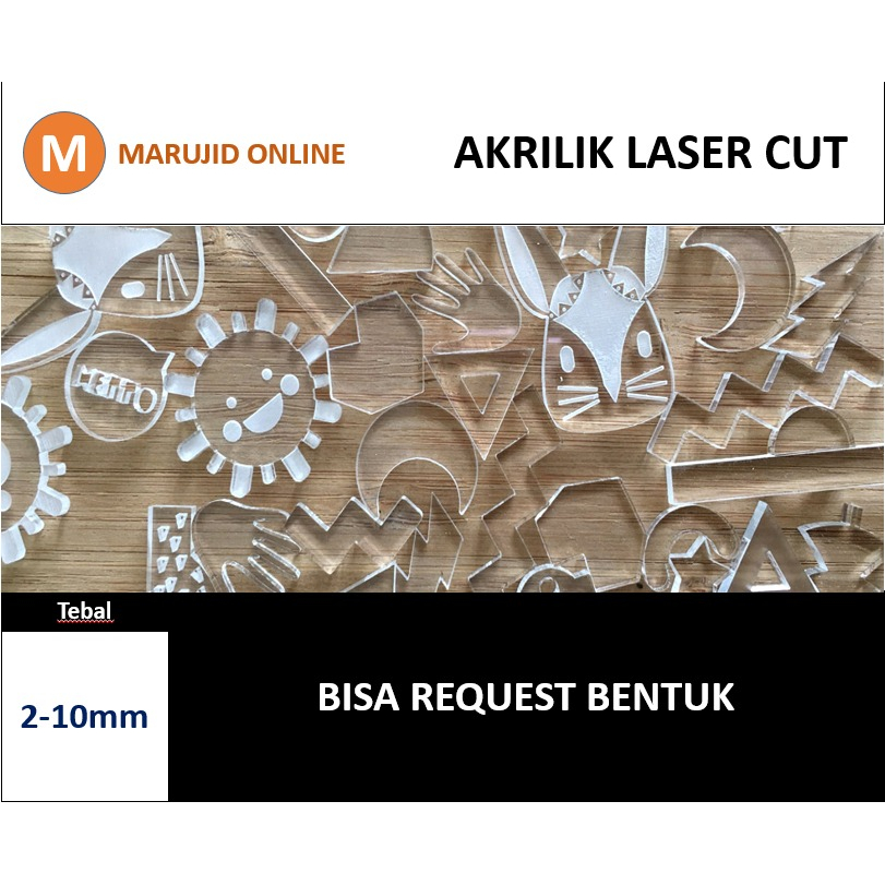 Jual AKRILIK LASER CUT | AKRILIK BENTUK CUSTOM | AKRILIK POTONG CUSTOM ...