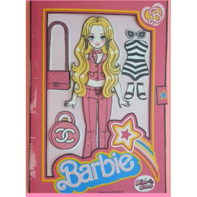 Jual Paper doll Buku mainan kertas edisi Barbie Shopee Indonesia