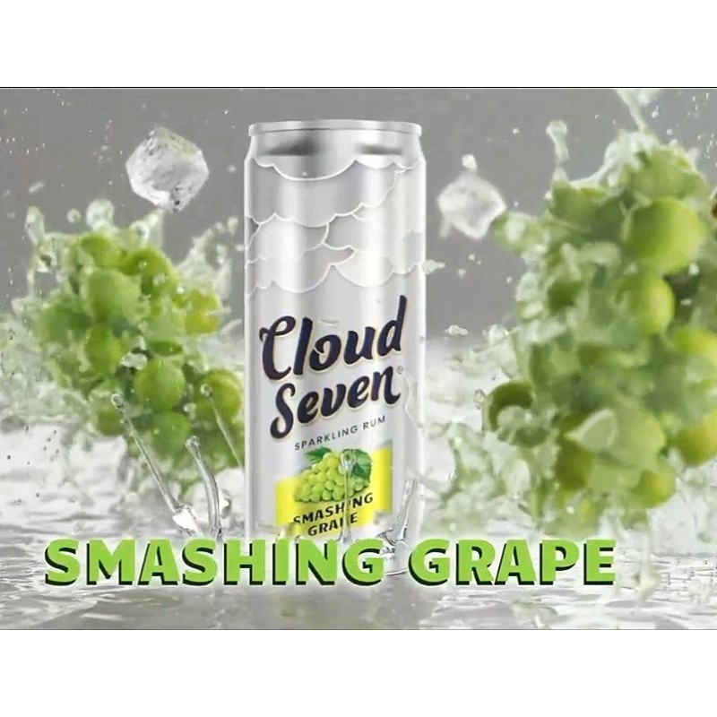 Jual Cloud Seven Sparkling Rum Anggur smashing grape Sparkling Rum