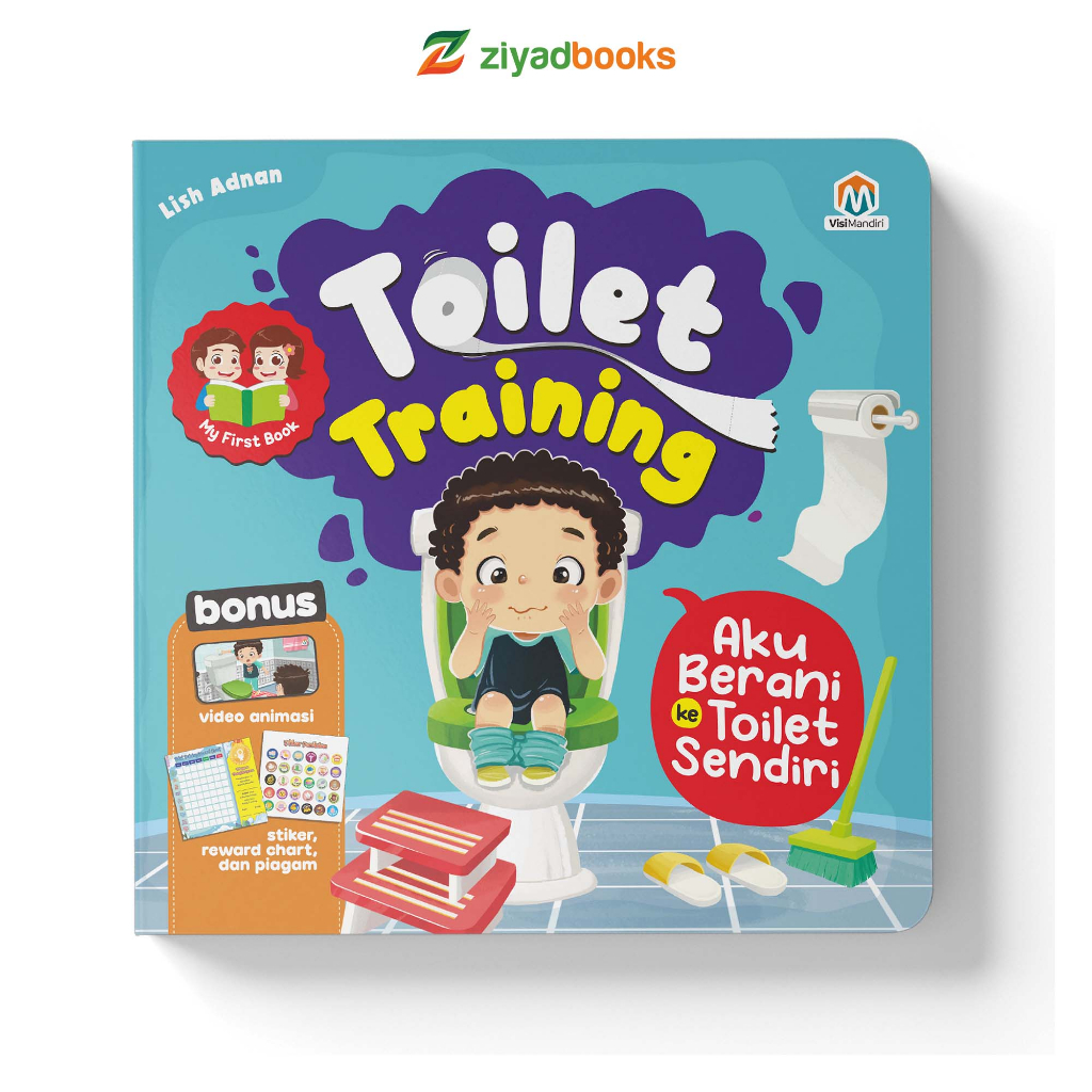 Jual Ziyadbooks Big Boardbook My First Book Toilet Training Aku