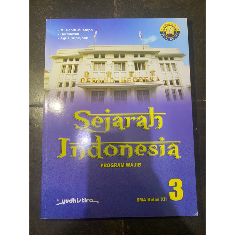 Jual BUKU PAKET SMA SEJARAH WAJIB KELAS 12/XII YUDHISTIRA | Shopee ...