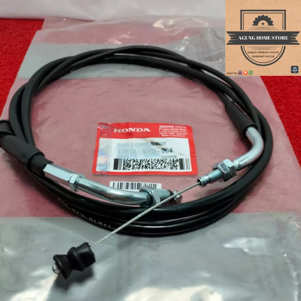 Jual KVB KABEL GAS CABLE THROTTLE HONDA TALI GAS MOTOR HONDA BEAT KARBU ...