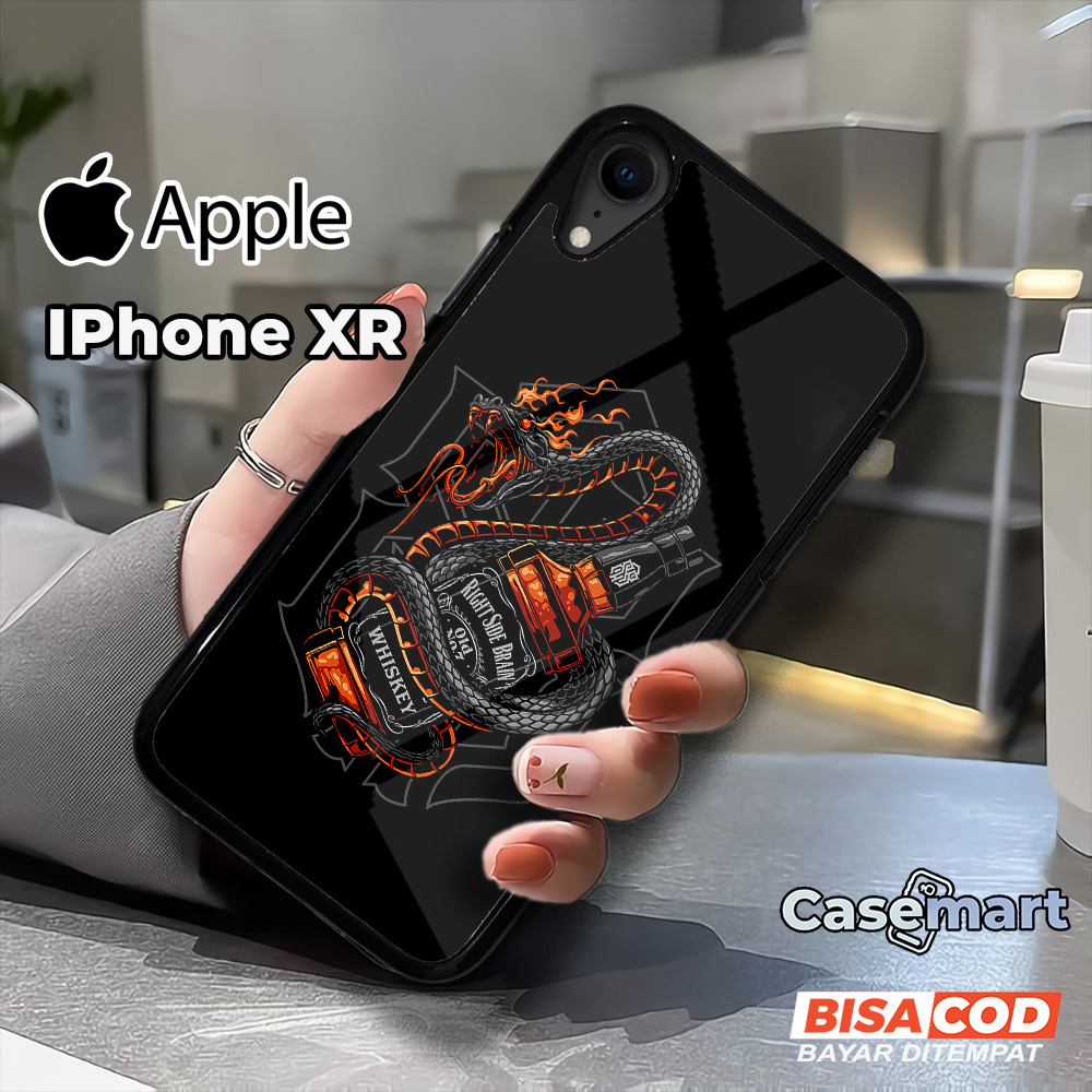 Jual Case IPHONE XR Casing PHONE XR Casemart [DRGN] Case Glossy