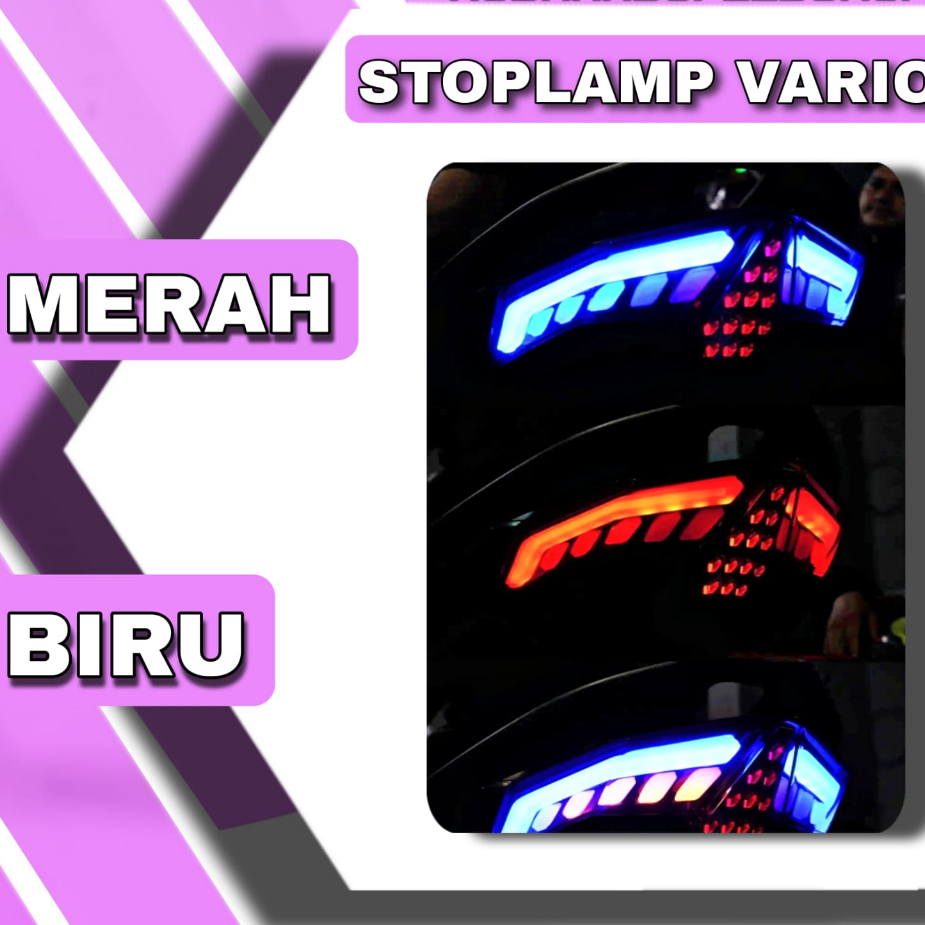 Jual STOPLAMP VARIO LAMPU BELAKANG VARIO LAMPU VARIO STOPLAMP RUNING