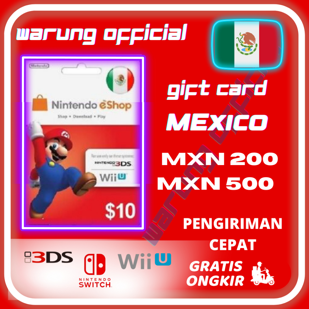 Mexico 2024 eshop nintendo