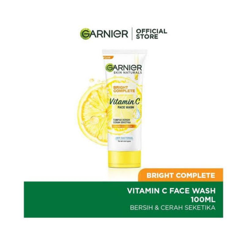 Jual GARNIER FACE WASH 100ml Shopee Indonesia