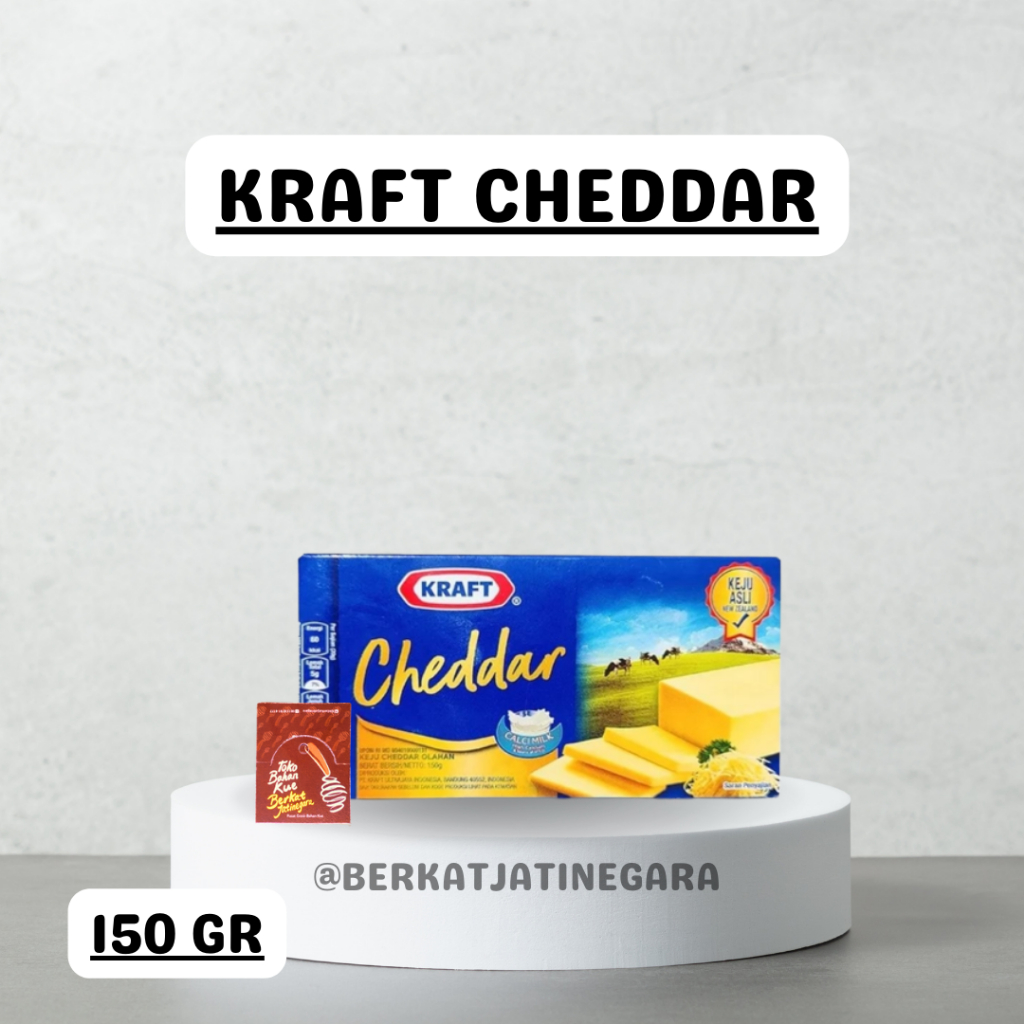 Jual KRAFT CHEDDAR KEMASAN 150 GR / KEJU CHEDDAR KRAFT /KEJU 150 GR ...