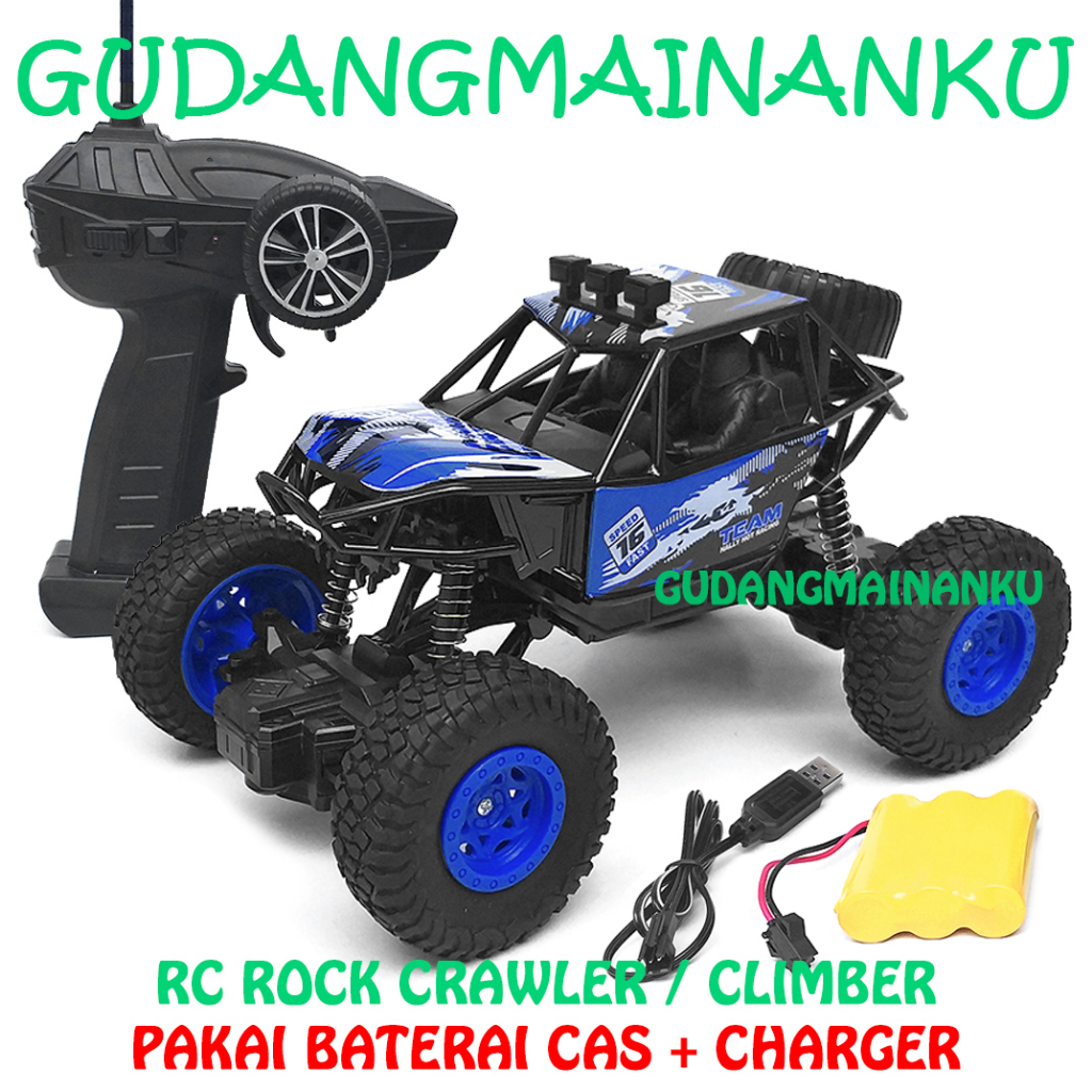 Mobil RC Remote Control ROCK CLIMBER CRAWLER OFFROAD