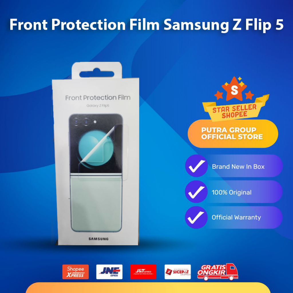 (RESMI) Samsung Galaxy Z Flip 5 Flip5 Screen Front Protection Film