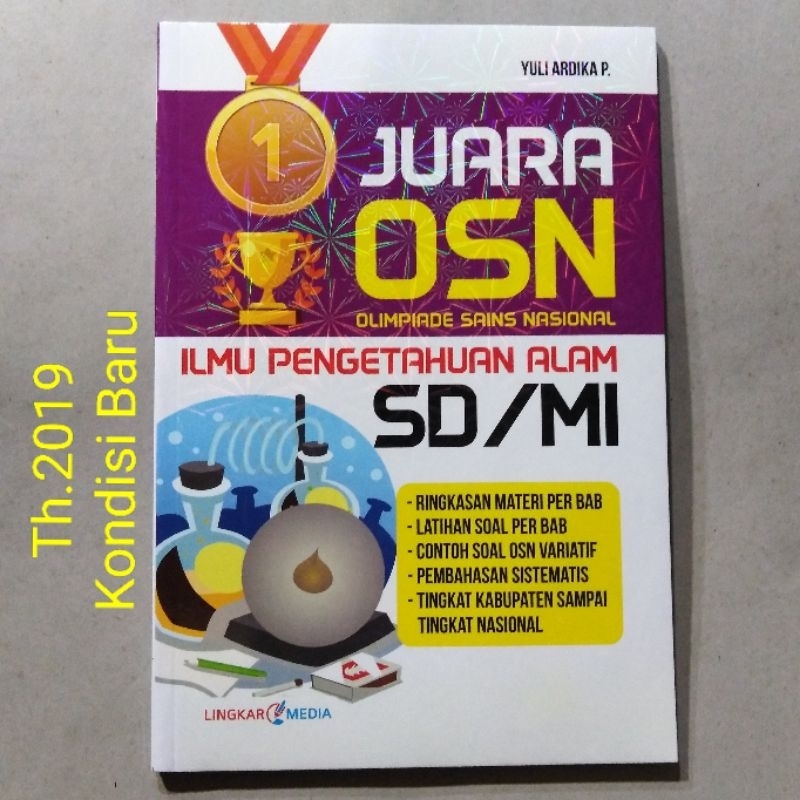 Jual Buku Juara Osn Olimpiade Sains Nasional Ipa Ilmu Pengetahuan Alam Untuk Sd Mi Shopee 4552