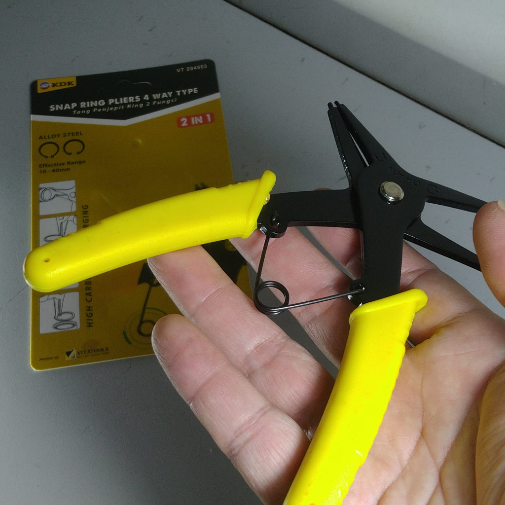Jual AMTECH / KDK TANG SNAP RING 2 IN 1 LURUS TEKAN BUKA TUTUP PEMBUKA ...