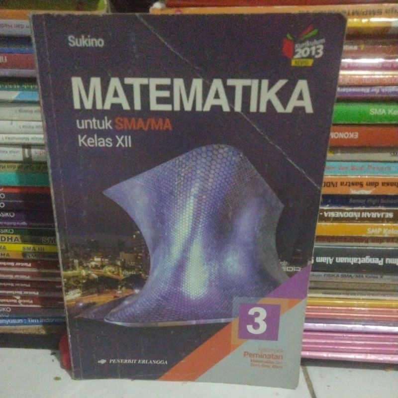 Jual Buku Matematika Kelas 3/12/XII Sma Revisi Peminatan | Shopee Indonesia