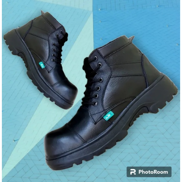 Jual Sepatu Safety Semi Boots Original Pria Kulit Boot Savety But Septi