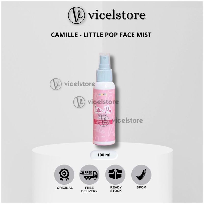 Jual CAMILLE BEAUTY Little Pop Face Mist By Nadshavv 100 ml Shopee