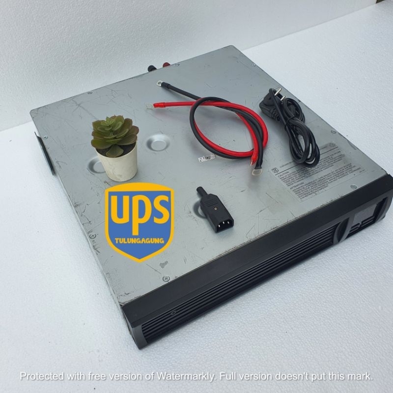 Jual UPS Rackmount PSW + AVR LCD Monitor 700 Watt Modifikasi AKI 2 x ...