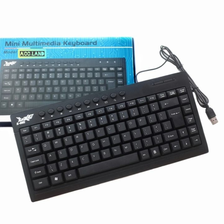 Jual Keyboard Mini Multimedia USB Keyboard USB Cable for Laptop Ipad